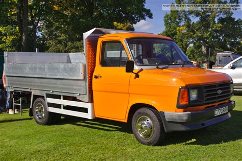 Orange Ford Transit Mk2 Pickup Truck C770rrr Img7662 North West