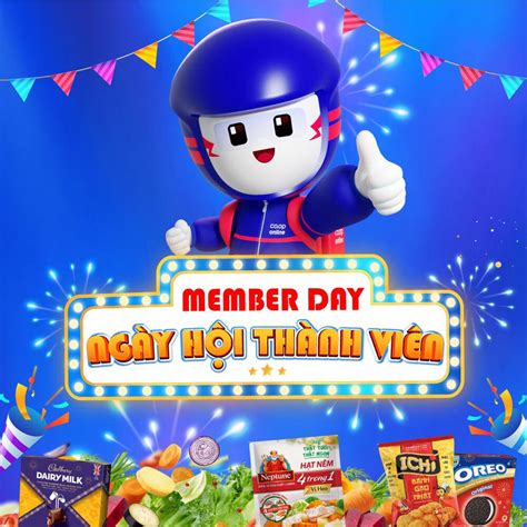 NGÀY HỘI THÀNH VIÊN MEMBER DAY Đặt hàng Coop Online