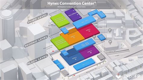 Hynes Convention Center floor plan