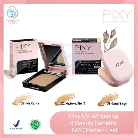 Jual Pixy UV Whitening 4 Beauty Benefits TWC Perfect Last Two Way