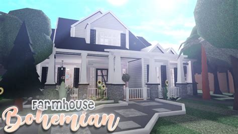 Farmhouse Bloxburg House Ideas 2 Story