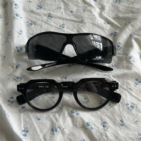 Two Pairs With Uniqlo Crown Panto Sunglasses And Depop