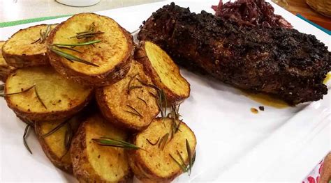 Colita De Cuadril A La Pimienta Con Papas Al Romero Cocineros Argentinos