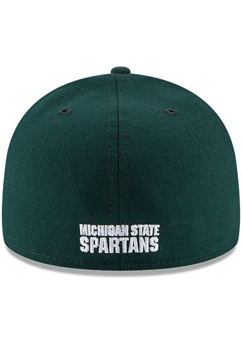 Michigan State Spartans Basic 59fifty Green New Era Fitted Hat