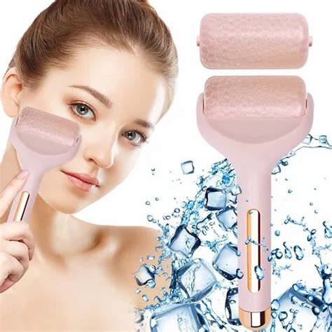 Flawless Ice Roller For Face And Eye Puffiness Large Cool Facial Ice Rollers For Women Face