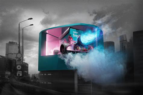 Ozon Fresh Naked Eye D Images Behance