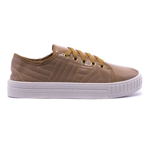 TÊNIS FEMININO CASUAL NUDE Shopee Brasil