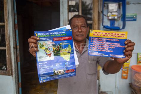 Jelang Relokasi Warga Pulau Rempang ANTARA Foto