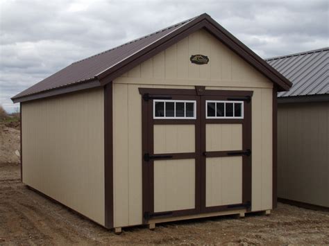 10x20 Deluxe Garden Shed - Quality Structures