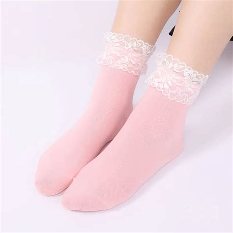 Ruffle Trim Ankle Socks 3 Colours Lana Rose Fashion