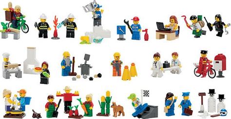 Lego Community Workers Mini Figures Lego Lego People