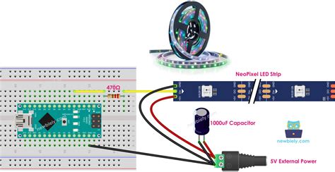 Arduino Nano Neopixel Led Strip Arduino Nano Tutorial