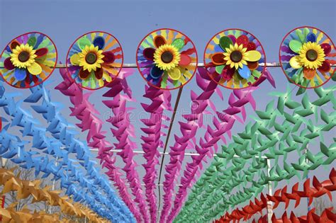 Windmill Show Stock Photo Image Of Display Pinwheel 88861936