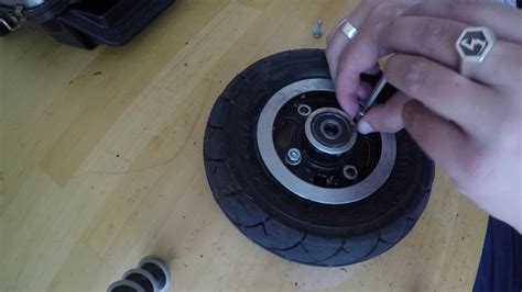 How To Fix Electric Scooter Flat Tire Youtube