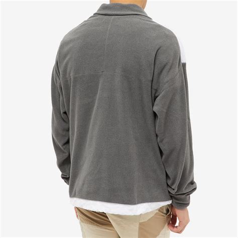 F Ce Men S Polartec Quarter Zip In Grey F Ce