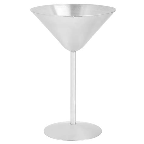 304 Stainless Steel Cocktail Champagne Goblet Red Wine Glass Party Decoration Bar Utensils