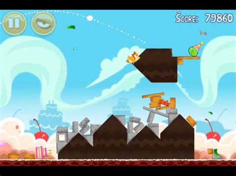 Angry Birds Star Walkthrough Birdday Party Youtube