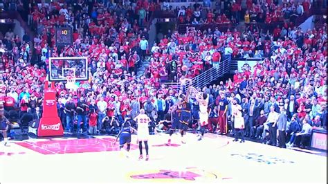 Derrick Rose Game Winning Three Bulls Cavs Game 3 2015 Youtube