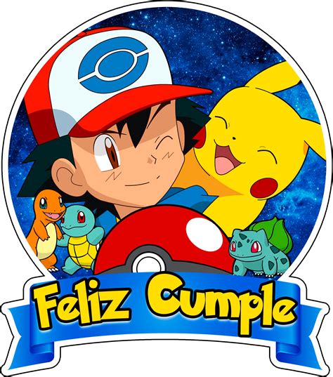 Kit Imprimible Cumplea Os Pokemon Caketopper Click