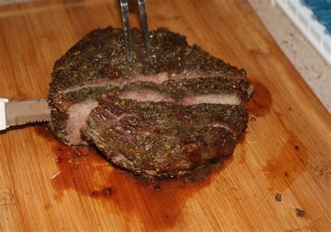 Beef Sirloin Tip Roast Recipe - Rotisserie Cooking