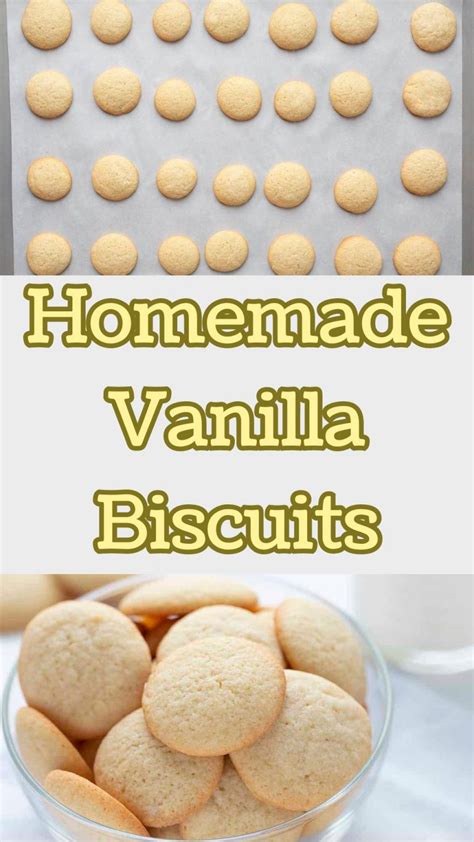 Homemade Vanilla Biscuits