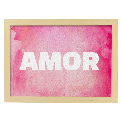 Mots Colorés Affiches Feuille D amour De Mots Avec Design Coloré Et