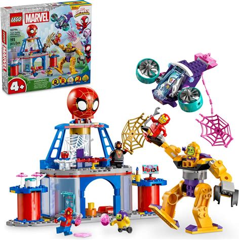 Lego Marvel Spidey And His Amazing Friends Team Spidey Web