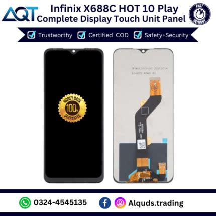 Infinix X C Hot Play Lcd Panel Alqudstrading Aqt