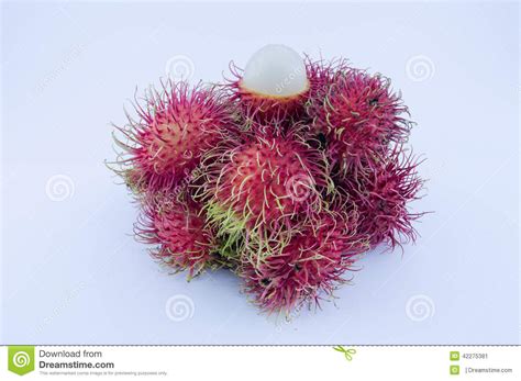 Rambutan Fruit Stock Image Image Of Juicy Agriculture 42275381