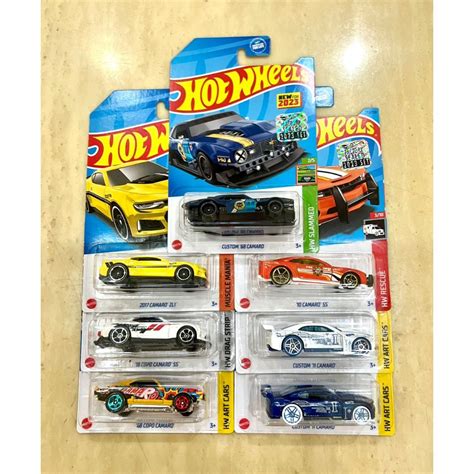 Hot Wheels Camaro Car Factory Sealed Custom Camaro Camaro Zl Copo Camaro