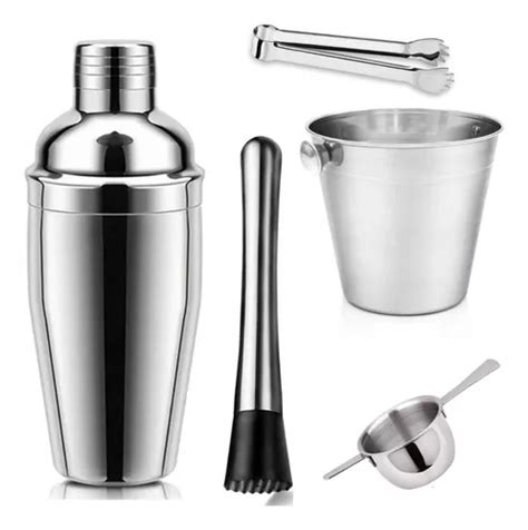 Coqueteleira Ml Barman Profissional Inox Caipirinha Drink Mercadolivre