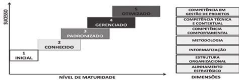 N Veis De Maturidade E Dimens Es Em Gerenciamento De Projetos Modelo