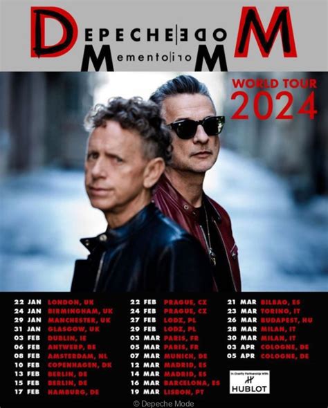 Depeche Mode Tour Setlist Reba Valera