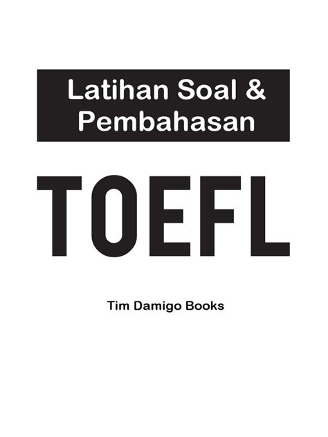 Ebook TOEFL | PDF | Taxes | Alternative Minimum Tax