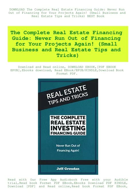 Ppt Download The Complete Real Estate Financing Guide Never Run Out