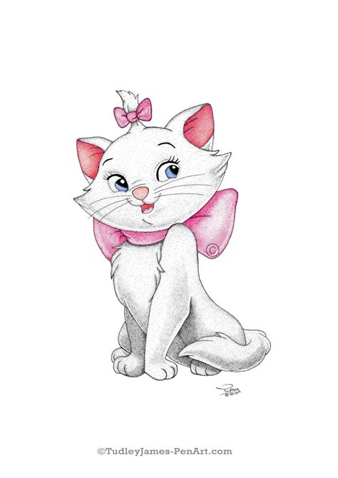 Marie Aristocats Drawing at PaintingValley.com | Explore collection of Marie Aristocats Drawing