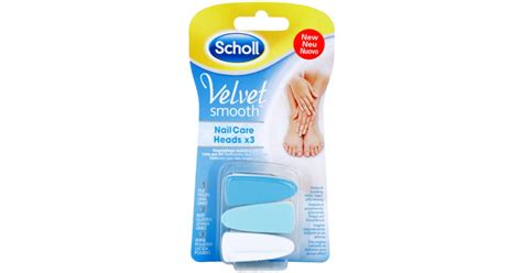 Scholl Velvet Smooth embouts de remplacement pour lime à ongles