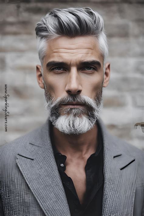 Modern Gray Hairstyles For Men Sparklingsilvers