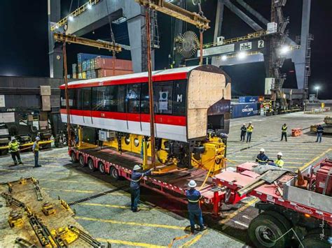 Llega El Primer Tren Para El Monorriel De Santiago Diario Libre