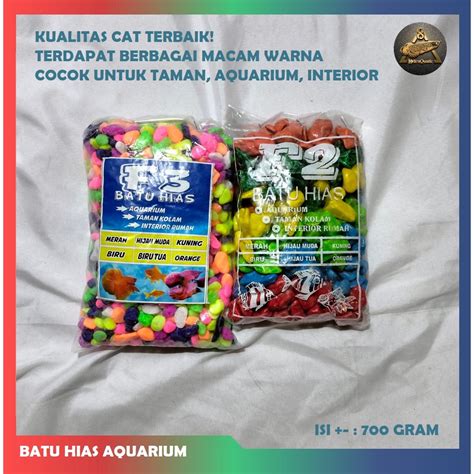 Jual Batu Hias Aquarium Warna Warni Batu Hias Kolam Batu Hias Kecil