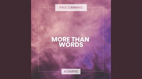 More Than Words Acoustic YouTube