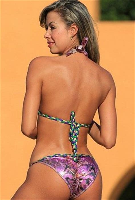 Ujena Z B Mardi Gras Braided Colombian Bikini Bottom Top Sold