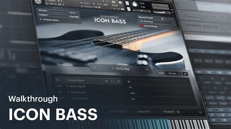 Session Bassist Icon Bass Walkthrough Native Instruments Youtube