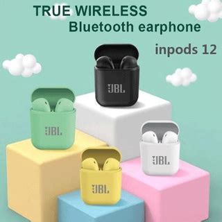 Fone De Ouvido Sem Fio Bluetooth Jbl Tws Inpods I Para Android Iphone