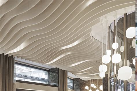 Wave Bespoke Ceiling Baffles Habitat Matter