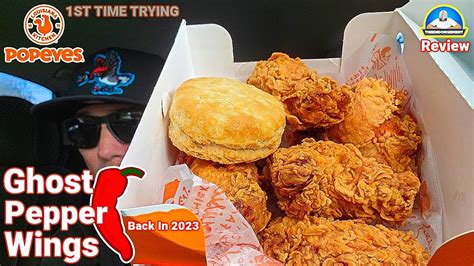 Popeyes Ghost Pepper Wings Review BACK In 2023