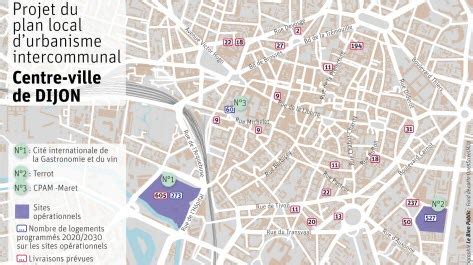 plan dijon voyage carte plan