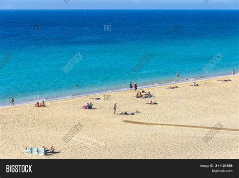 Beach Morro Del Jable Image & Photo (Free Trial) | Bigstock