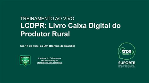 LCDPR Livro Caixa Digital Do Produtor Rural YouTube