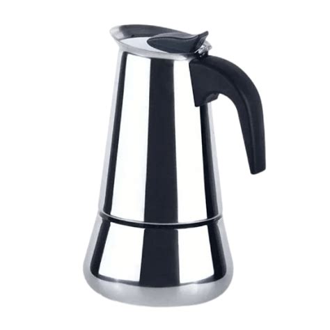 Modern moka pot | Stainless Steel | Diana’s Coffee